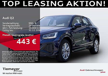 Audi Q2 40 TFSI Q S LINE LEDER NAVI ASSIST KAMERA