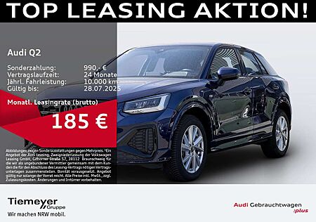 Audi Q2 40 TFSI Q S LINE LEDER NAVI ASSIST KAMERA