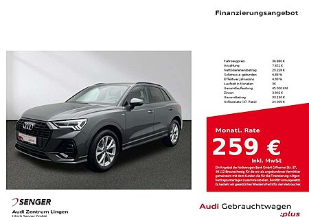 Audi Q3 S line 35 TFSI S tronic MMI LED Kamera Sitzh.