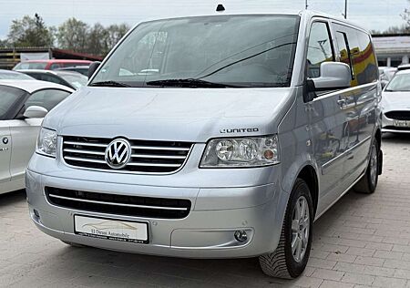 VW T5 Multivan Volkswagen T5 2.5 TDI Multivan United 7-Sitze/AHK/1.Hand*/
