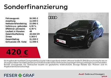 Audi A3 35 TFSI LED/Navi/R-Kamera/ACC/19 Zoll
