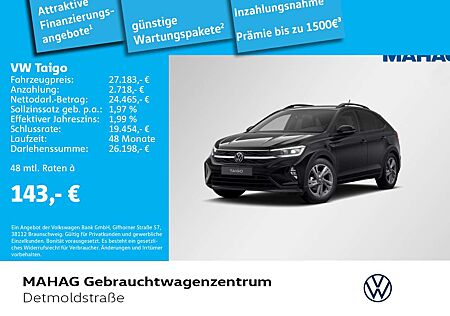VW Taigo Volkswagen 1.5 TSI R-Line Navi IQ.LIGHT Kamera Digita