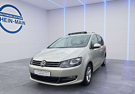 VW Sharan Volkswagen Highline BMT 4 Kids LEDER PANO LED elekt.ST