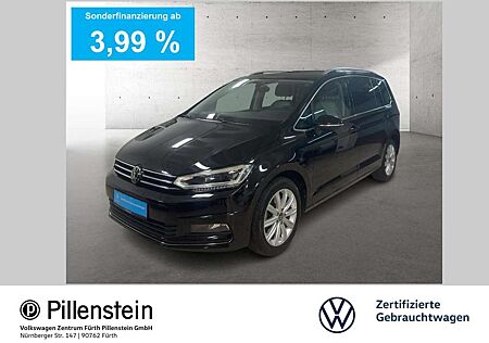VW Touran Volkswagen HIGHLINE 2.0 TDI DSG 7-SITZE AHK APP-C.