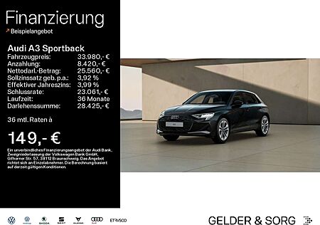 Audi A3 35 TDI advanced Sonos*HuD*LED*RFK