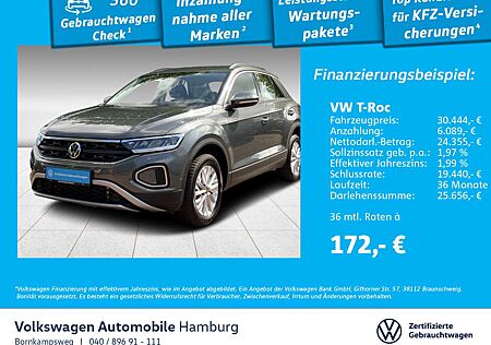 VW T-Roc Volkswagen 1.5 TSI Life DSG LED Standhzg Navi Park-As