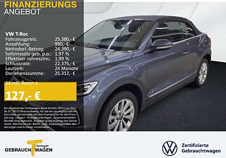 VW T-Roc Volkswagen Cabrio 1.0 TSI STYLE NAVI LED+ KAMERA VIRT