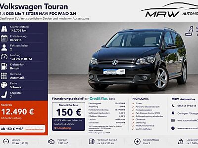 Volkswagen Touran 1,4 DSG Life 7 SITZER NAVI PDC PANO 2.H