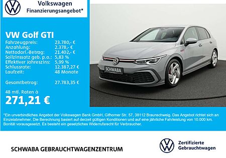 VW Golf GTI Volkswagen Golf VIII GTI 2.0 TSI *ACC*LED*VIRTUAL*NAVI*17''