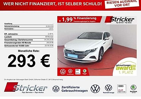 VW Arteon Volkswagen Shooting Brake Elegance 2.0TSI DSG 293,-ohne Anza