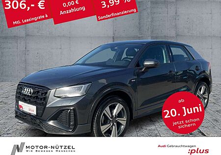 Audi Q2 40 TFSI QU S-TR S-LINE LED+NAVI+RFK+ACC+LEDER
