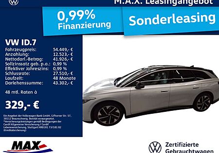 VW ID.7 Volkswagen Tourer PRO LED+KAMERA+AHK+PANO+AUGM.HUD+APP