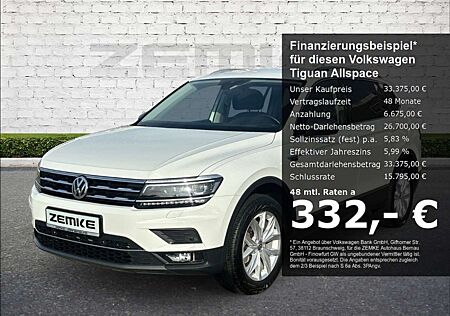 VW Tiguan Allspace Volkswagen 2.0 TDI DSG Highline 4Motion AD LED Kurvenlicht Sp