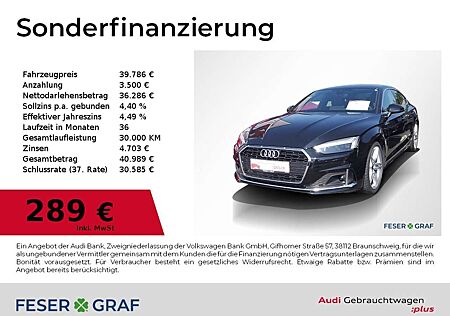Audi A5 Sportback 40 TFSI S line Int/Matrix/ACC/SHZ