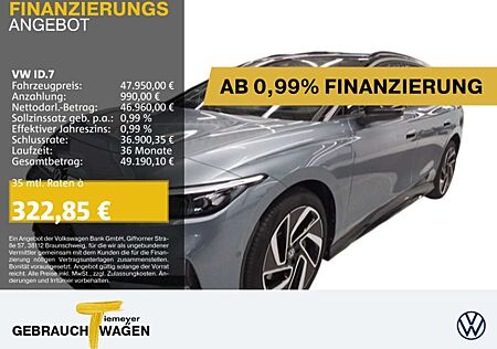 VW ID.7 Volkswagen Tourer PRO UPE73 LM20 AHK KAMERA IQ.LIGHT
