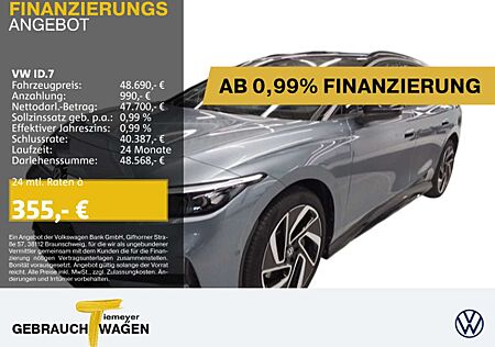 VW ID.7 Volkswagen Tourer PRO UPE73 LM20 AHK KAMERA IQ.LIGHT
