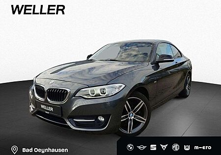 BMW 220 d Coupe Sport Line Navi Xenon HiFi Temp PDC