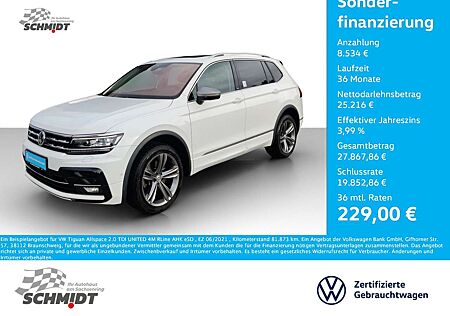 VW Tiguan Allspace Volkswagen 2.0 TDI UNITED 4M RLine AHK eSD