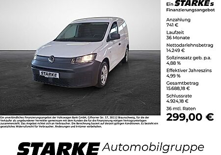 VW Caddy Volkswagen Cargo 2.0 TDI EcoProfi Klima Multifunktionsanze...