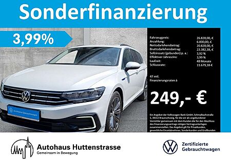 VW Passat Variant Volkswagen GTE DSG VIRTUAL LEDER PANO AHK