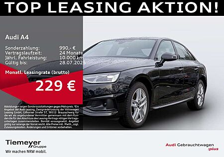 Audi A4 40 TDI Q ADVANCED LM18 OPS+ KAMERA KEYLESS