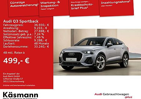 Audi Q3 45TFSIe S line NAV PANO 360° SHZ