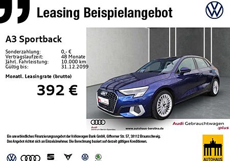 Audi A3 30 TFSI Adv. S tronic *LED*GRA*SHZ*