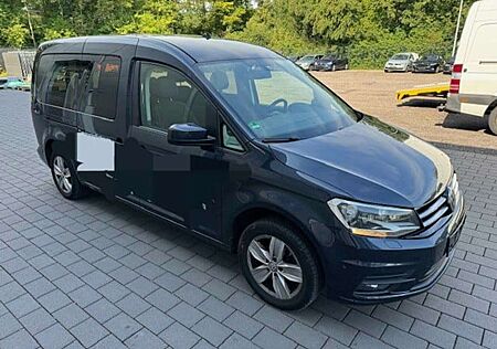 VW Caddy Volkswagen 2.0 TDI Maxi Highline Rollstuhl Rampe 1.Hd Mod 19