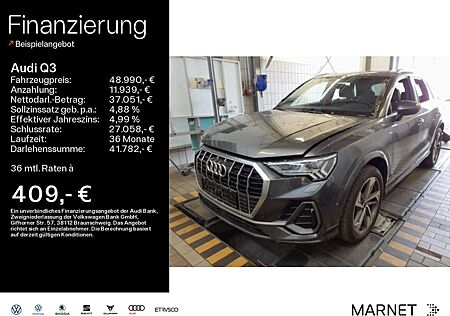 Audi Q3 45 2.0 TFSI quattro S-line Navi*AHK*Matrix*