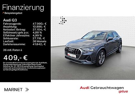 Audi Q3 45 2.0 TFSI quattro S-line Navi*AHK*Matrix*