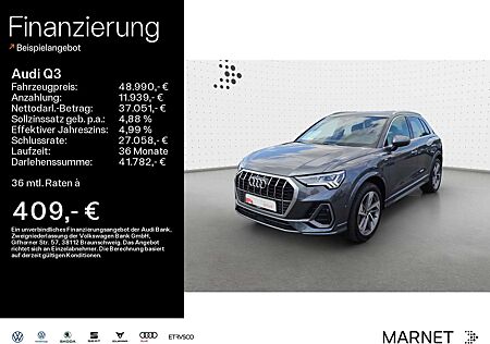 Audi Q3 45 2.0 TFSI quattro S-line Navi*AHK*Matrix*