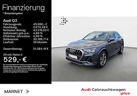 Audi Q3 45 2.0 TFSI quattro S-line Navi*AHK*Matrix*