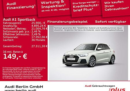 Audi A1 Advanced 25 TFSI S tr.