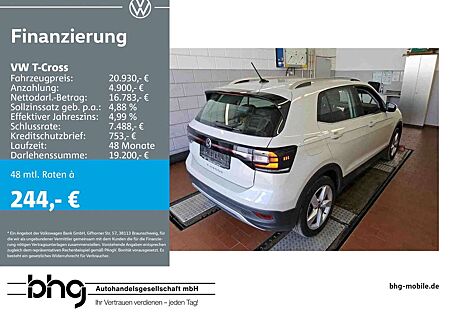 VW T-Cross Volkswagen 1.0 TSI OPF Style Navi AppConnect DAB+ L