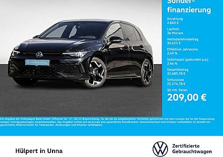 VW Golf Volkswagen VIII 2.0 R-LINE BLACKSTYLE FACELIFT CAM ACC