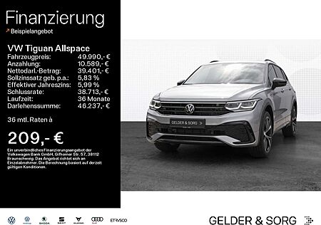 VW Tiguan Allspace Volkswagen 2.0 TDI R-Line 4M DSG AHK*Navi*H