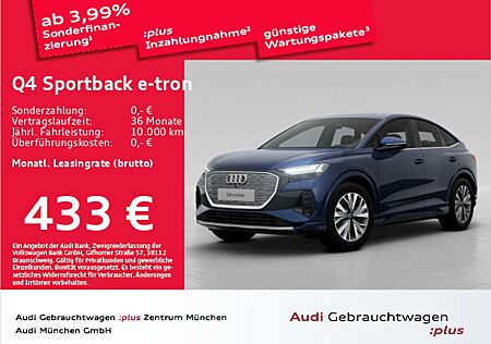 Audi Q4 e-tron Q4 Sportback 45 e-tron qu. Virtual/Matrix/Navi+/