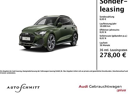 Audi A3 Sportback 30 TFSI S line SONOS Navi Assistenzpa...