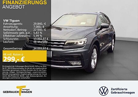 VW Tiguan Volkswagen 2.0 TDI 4M R-LINE PANO KAMERA LEDER LM20