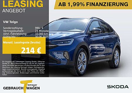 VW Taigo Volkswagen 1.0 TSI MOVE MATRIX LM17 NAVI KAMERA