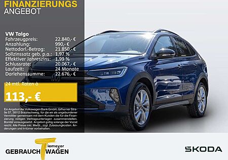 VW Taigo Volkswagen 1.0 TSI MOVE MATRIX LM17 NAVI KAMERA