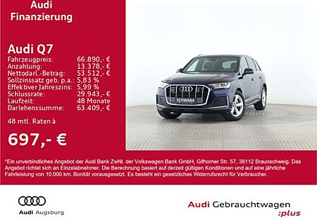 Audi Q7 S line 50 TDI qu. LED*VIRTUAL*AHK*ACC*8-fach