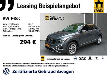 VW T-Roc Volkswagen 1.5 TSI Style DSG *AHK*ACC*LED+*NAV*SHZ*
