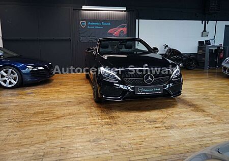 Mercedes-Benz C 400 Cabrio 4Matic Night Edition-AMG-LEDER-360°