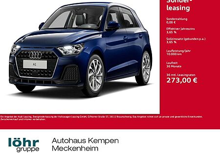 Audi A1 Sportback 25 TFSI S Tronic advanced 16"|2.49%|N...