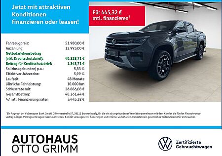 VW Amarok Volkswagen 3.0 TDI DSG AHK 4M LED-Matrix
