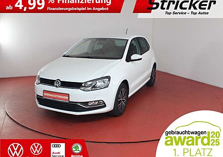 VW Polo Volkswagen Allstar 1.0TSI 125,-ohne Anzahlung ParkPilot Sitz