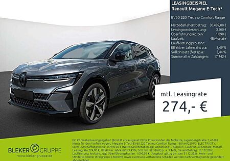 Renault Megane E-Tech EV60 220 Techno Comfort Range