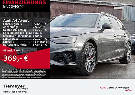 Audi A4 40 TFSI 2 x S LINE LM19 KAMERA NAVI+ VI