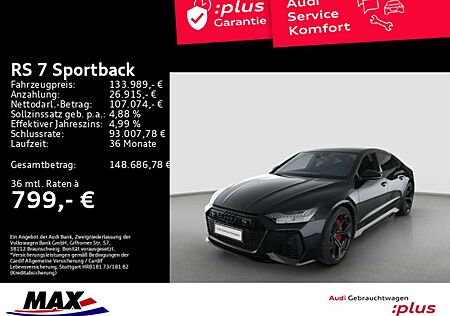 Audi RS7 Sportback PERFORMANCE +280KM/H+WABEN+PANO+